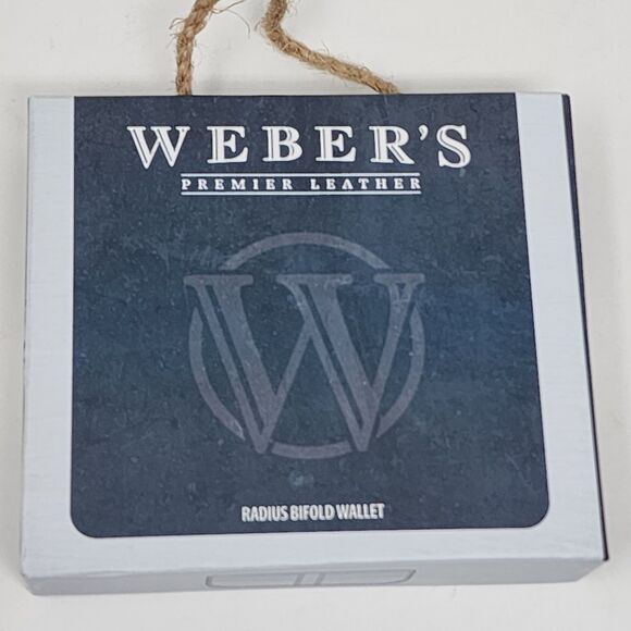 Webers Wallet Premier Leather Mens Pursuit Series Radius Bifold Deer Hunting - Picture 4 of 11